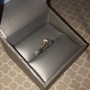 Zales diamond infinity ring